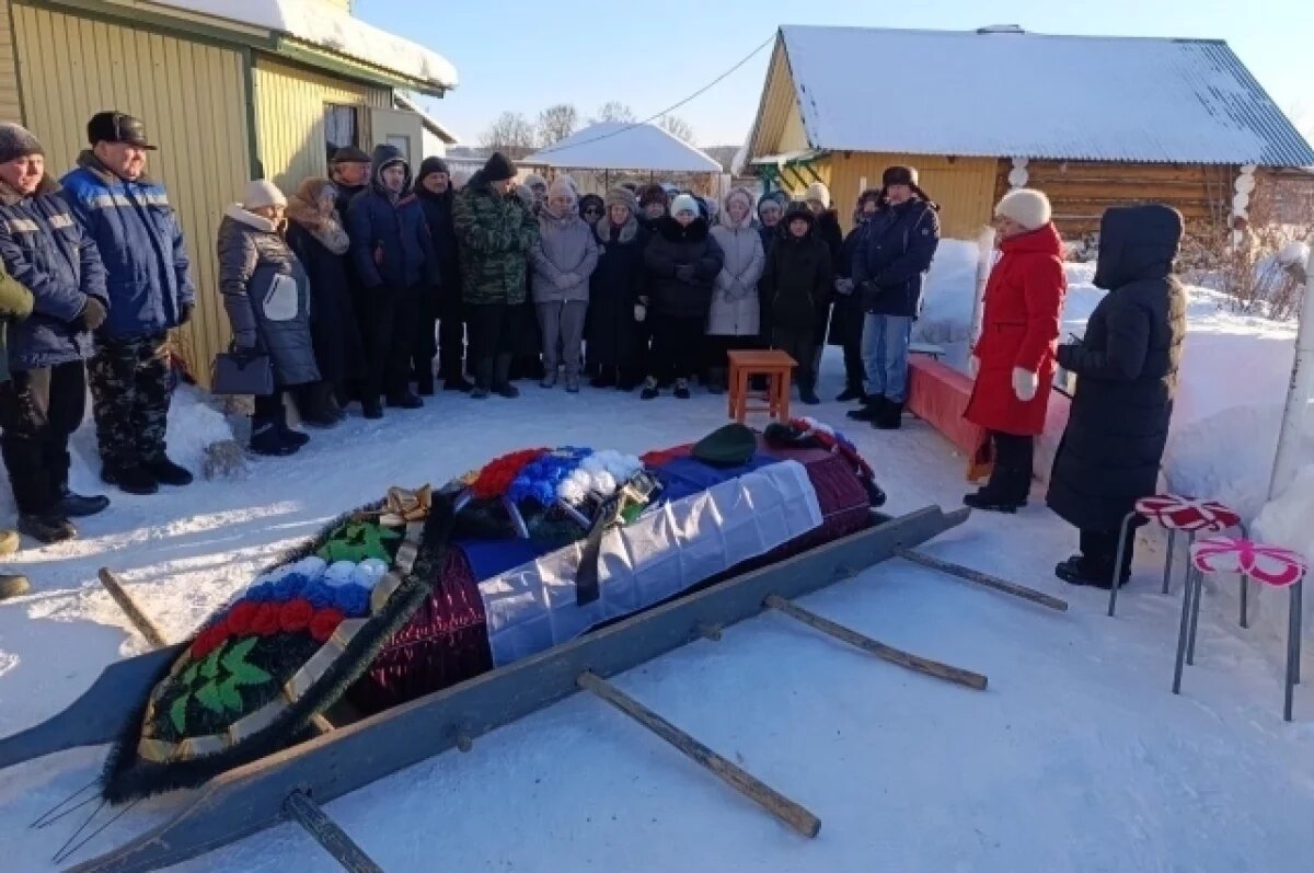    Церемония прощания прошла в Бардымском округе