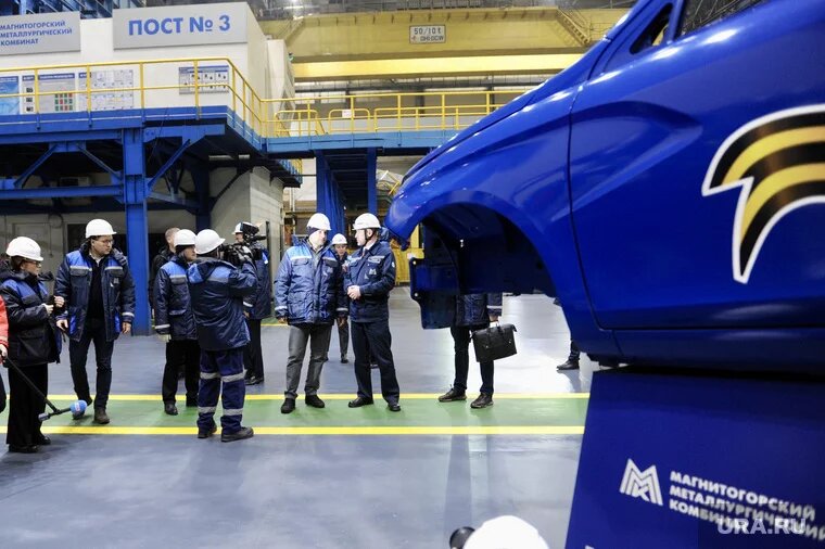 Полпред президента России Артем Жога впервые побывал в Магнитогорске. Фото: Вадим Ахметов © URA.RU