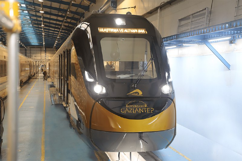 Головной вагон первого электропоезда собственной разработки Türasaş. Источник: Türasaş