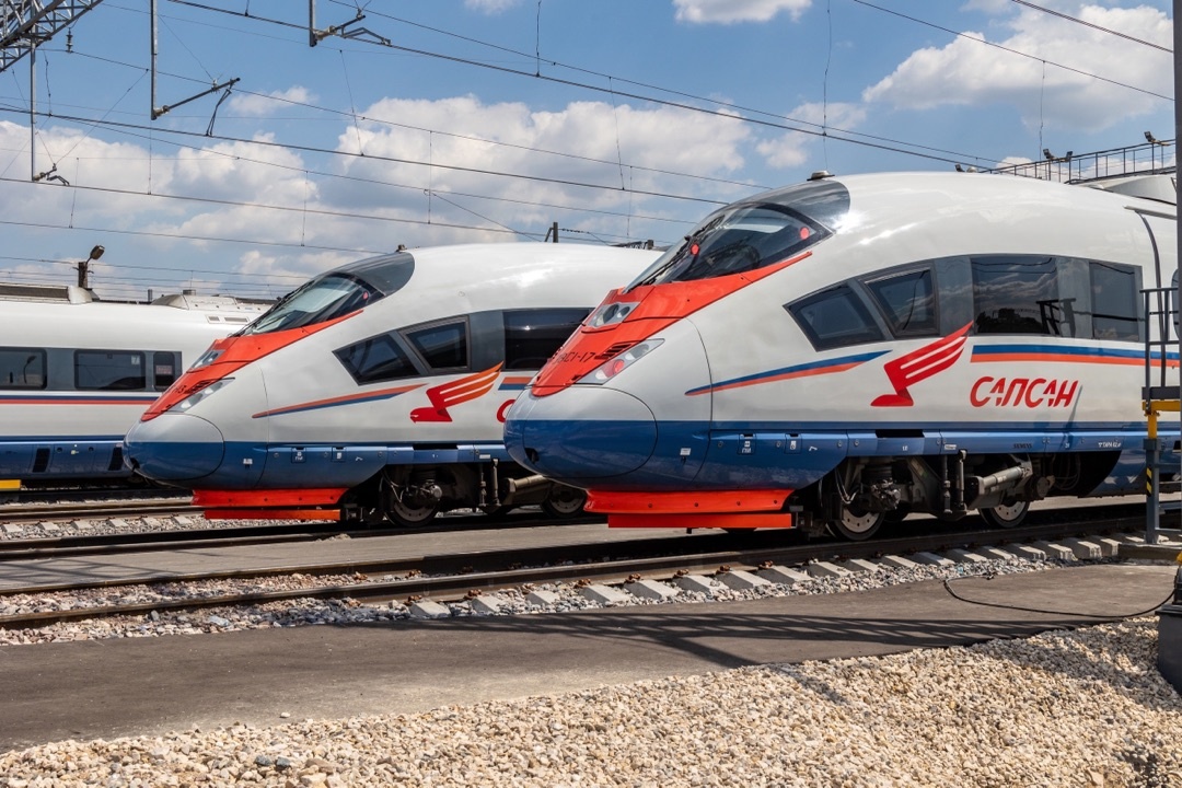  Высокоскоростные поезда «Сапсан», обслуживаемые «ВСМ-Сервис». Источник: ВСМ-Сервис