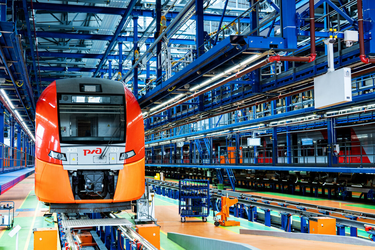 Электропоезд «Ласточка» , обслуживаемый «ВСМ-Сервис». Источник: ВСМ-Сервис