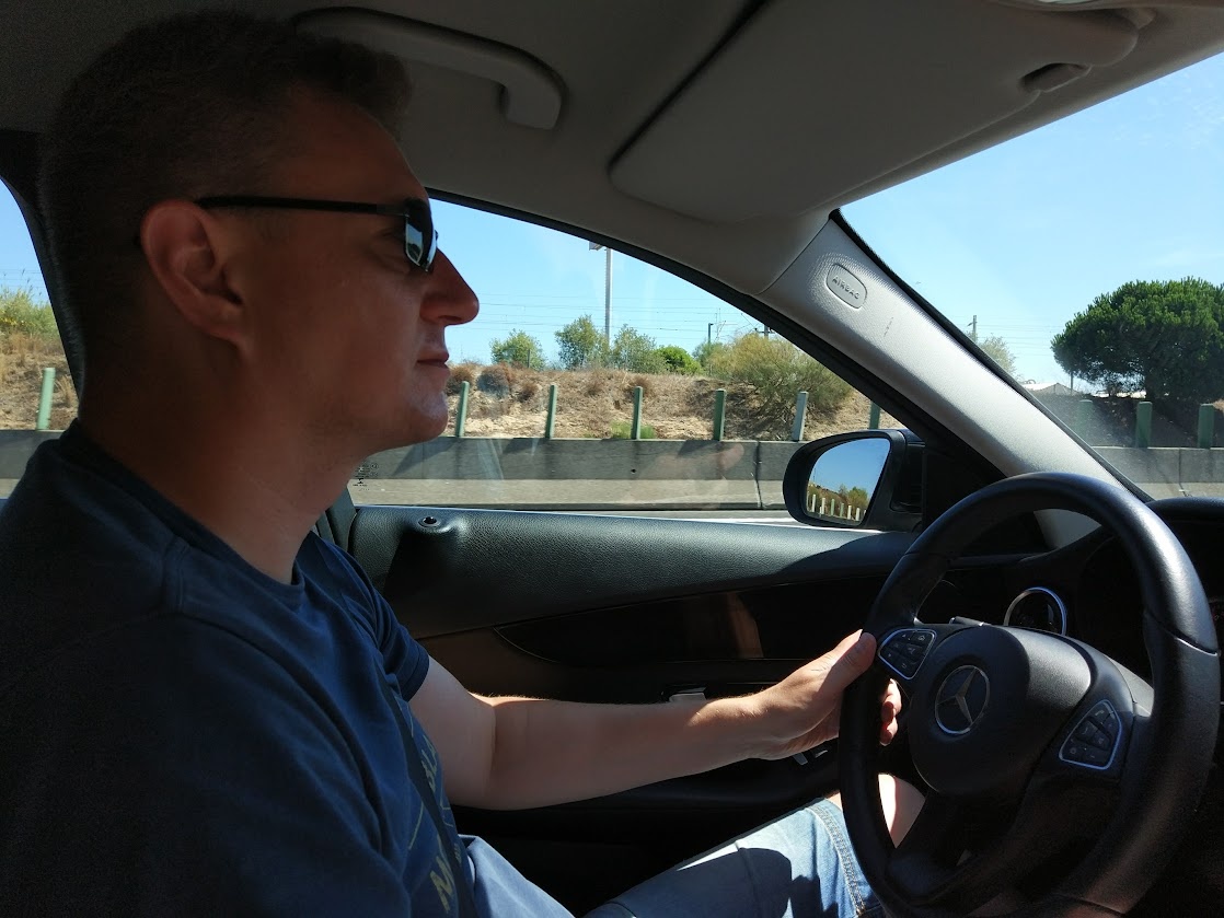 Из Португалии в Испанию на мерседесе (прокатный и С-класс, но все-же