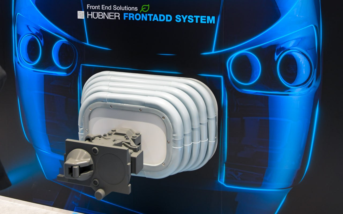 Система FrontAdd от Hubner для защиты сцепки от воздействия окружающей среды. Источник: Hubner