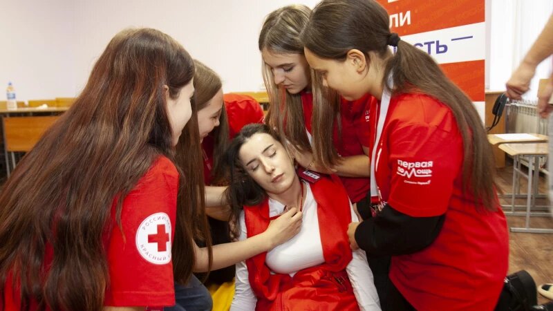     Региональный чемпионат по оказанию первой помощи в Барнауле Анна Зайкова