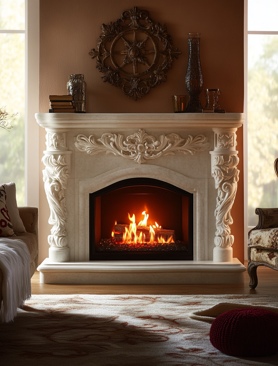    Как резной портал для электрокамина превращает ваш дом в уютное святилище: секреты выбора и оформления пространства Kamin