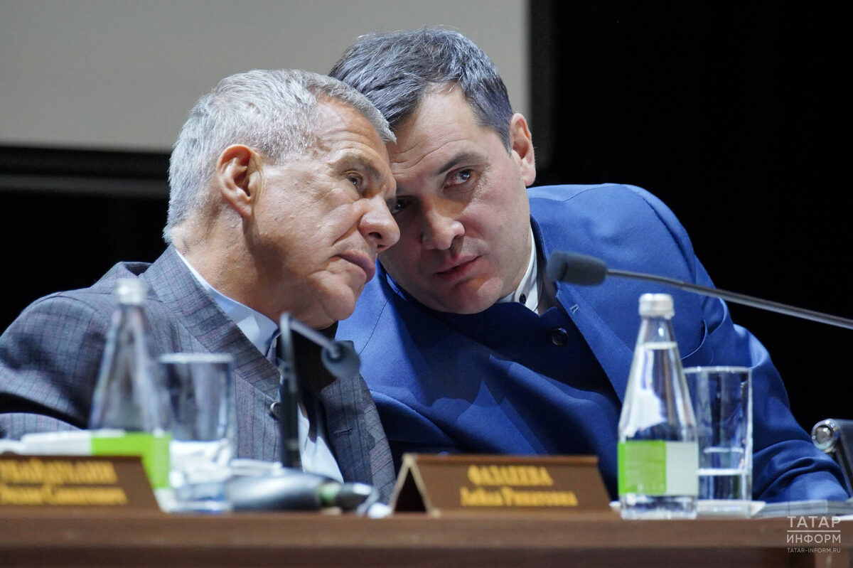 Раис Татарстана: «Мы все время про демографию говорим, но серьезных решений не принимаем». Фото: © Владимир Васильев / «Татар-информ»