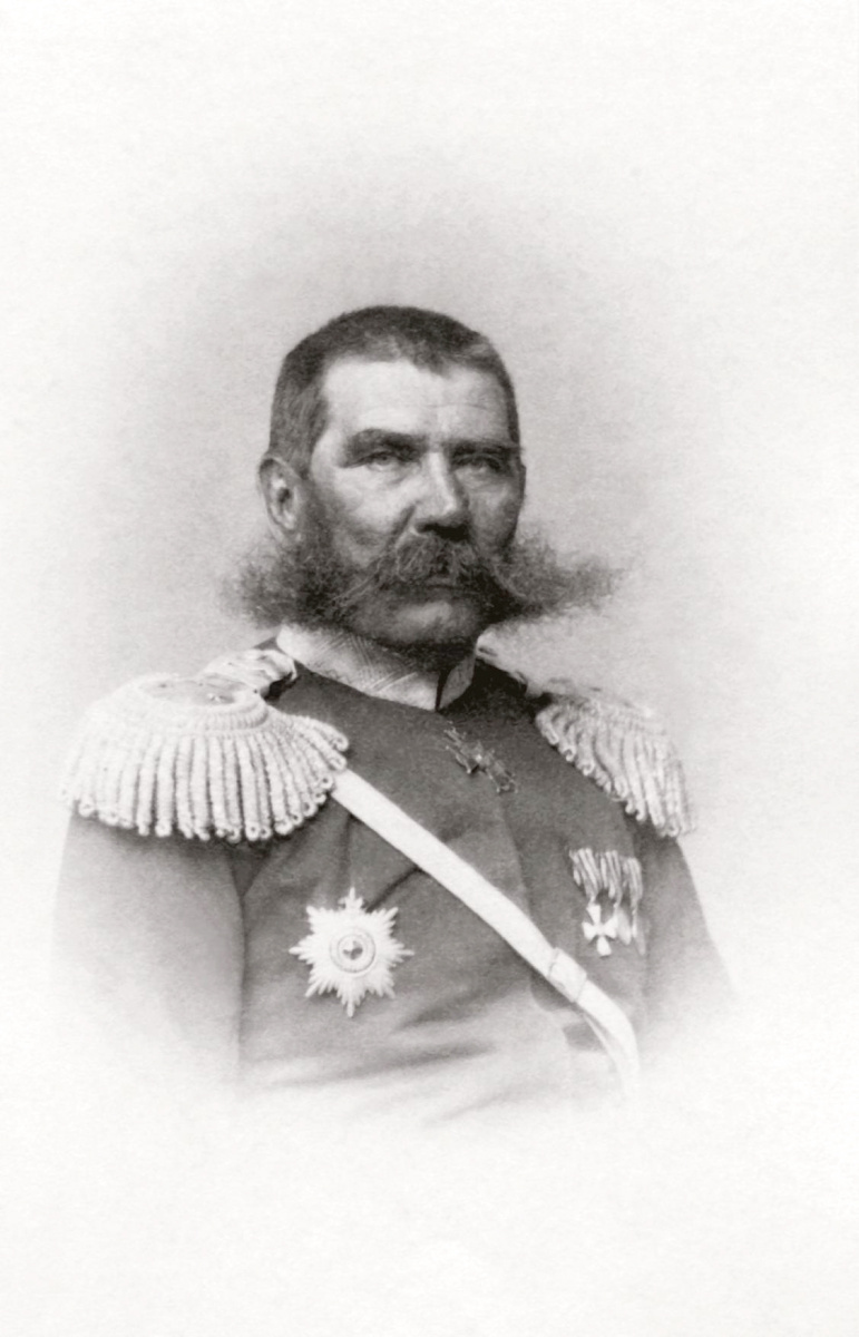 Генерал-лейтенант Донского казачьего войска Яков Петрович Бакланов. Фото неизвестного автора 1860-х годов.