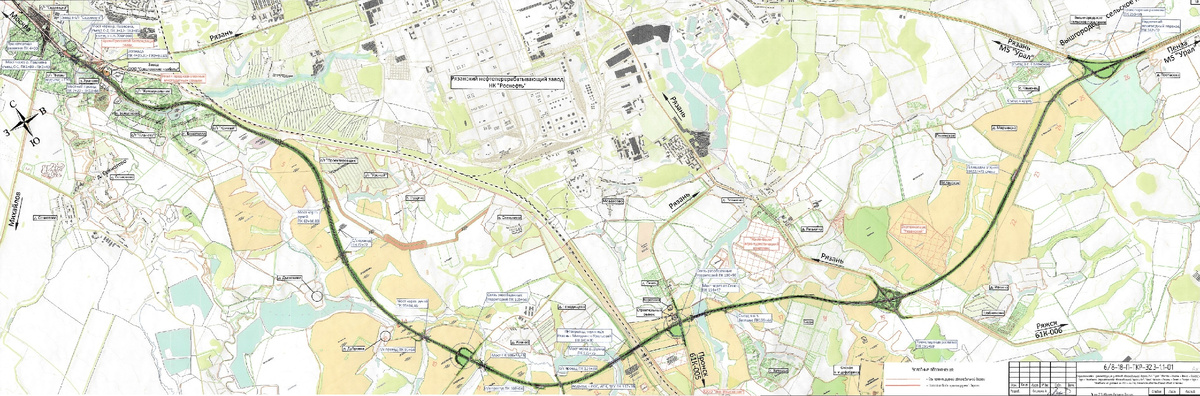 © Схема трассы из проектной документации с сайта zakupki.gov.ru 