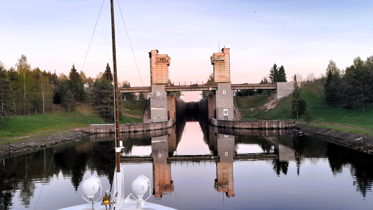 шлюз №1 ВБК.