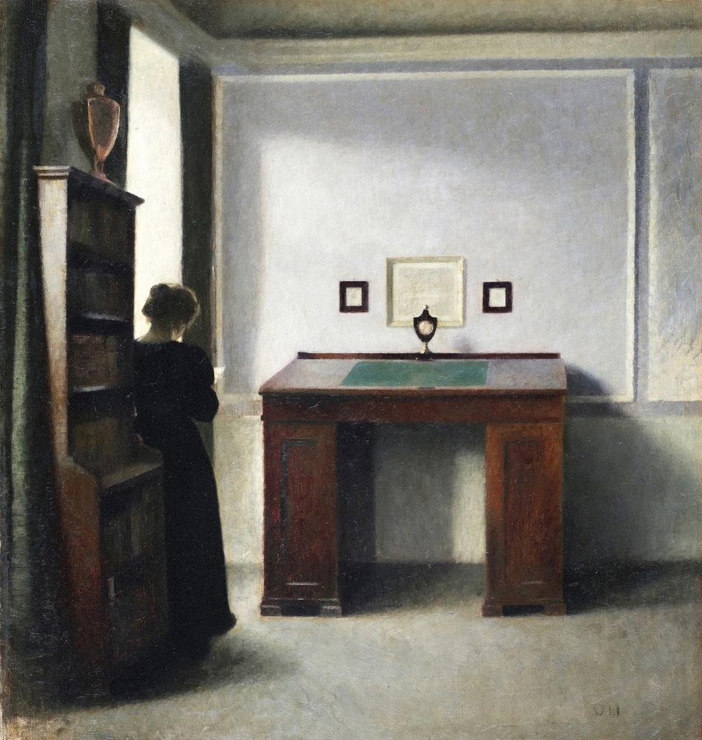  Interior, Frederiksberg Allé, c. 1900; листать