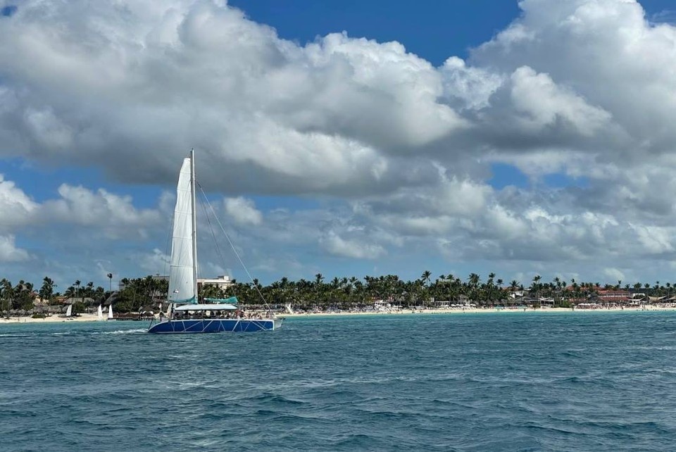    Путешествие завершилось у берегов Доминиканы. Фото: vk.com/pleshkofff