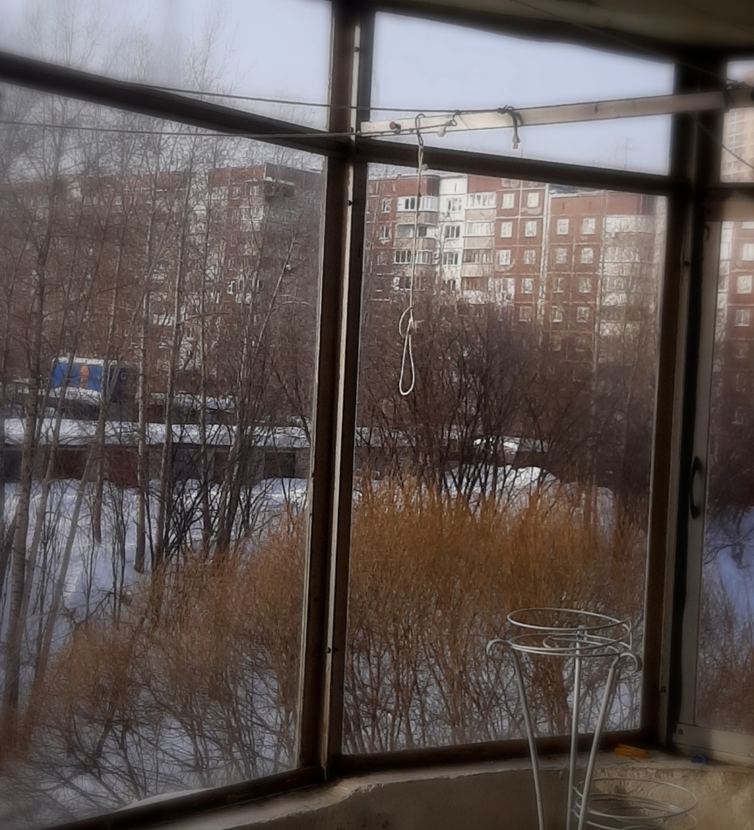 Вид с балкона. Фото Надежда Гареева.