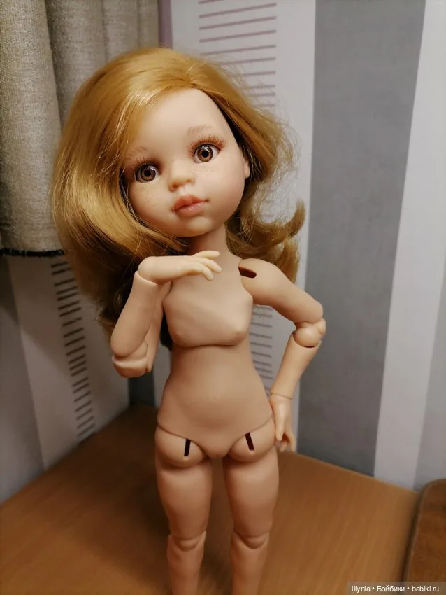 Кукла Paola Reina на шарнирном теле. Фото с сайта babiki.ru, автор liliniya