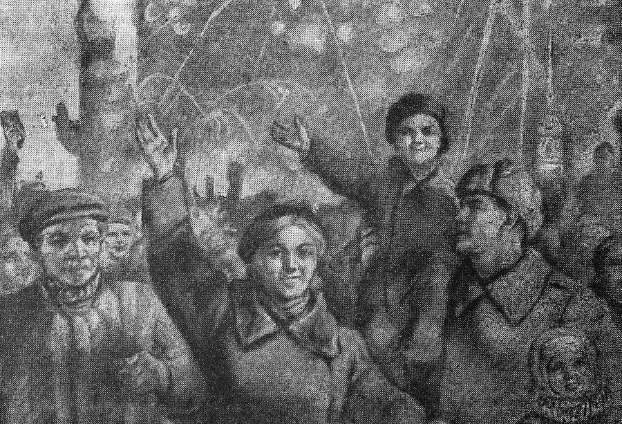 РИСУНОК художника В. СЕРОВА