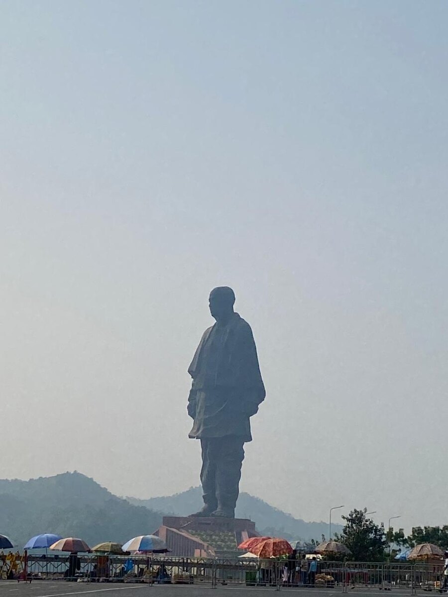 Статуя Единства. Индия, Гуджарат. 2022 г. Автор Майрамгул Жумабаева