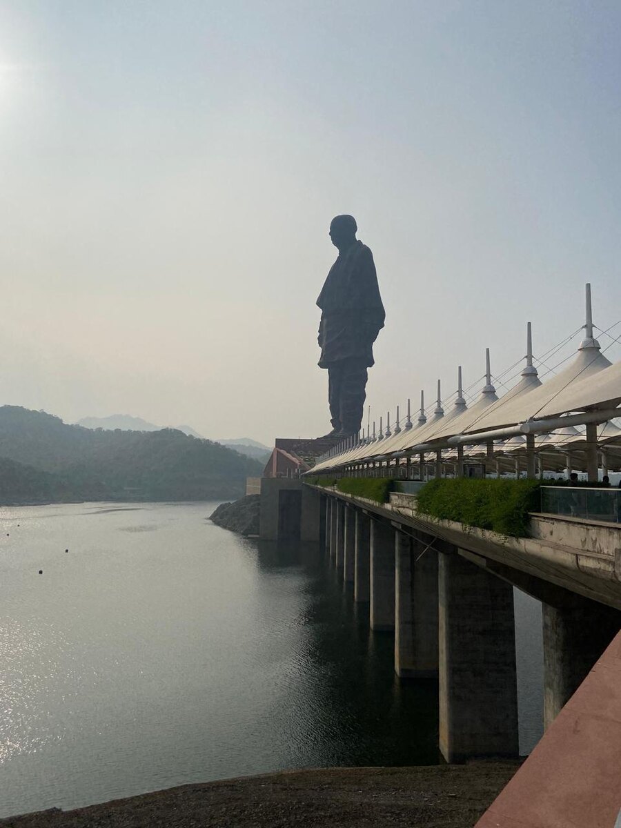 Статуя Единства. Индия, Гуджарат. 2022 г. Автор Майрамгул Жумабаева