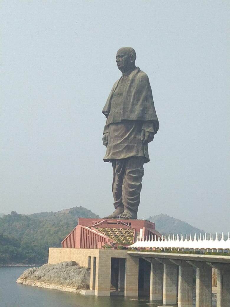 Статуя Единства. Индия, Гуджарат. 2022 г. Автор Майрамгул Жумабаева