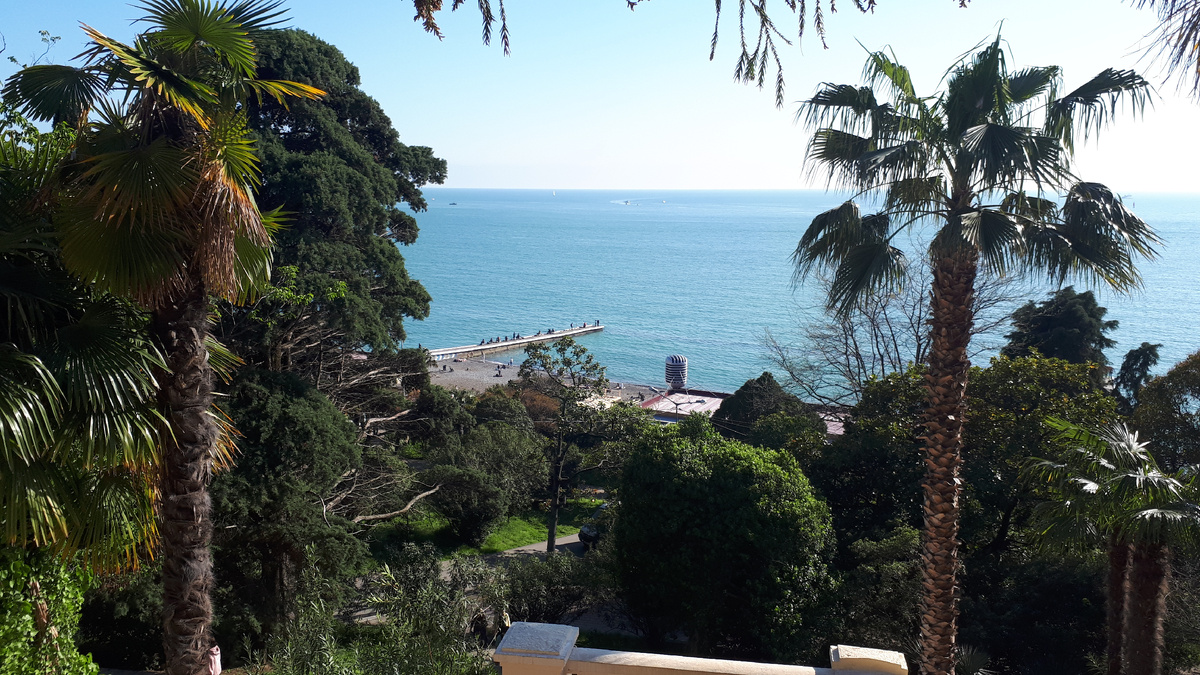 Черное море, окрестности Сочи, фото автора