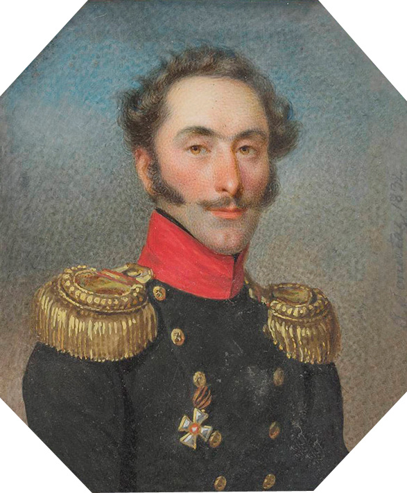  Портрет Ивана Осиповича де Витта 1832 г. (худож. Иосиф Зоннтаг)