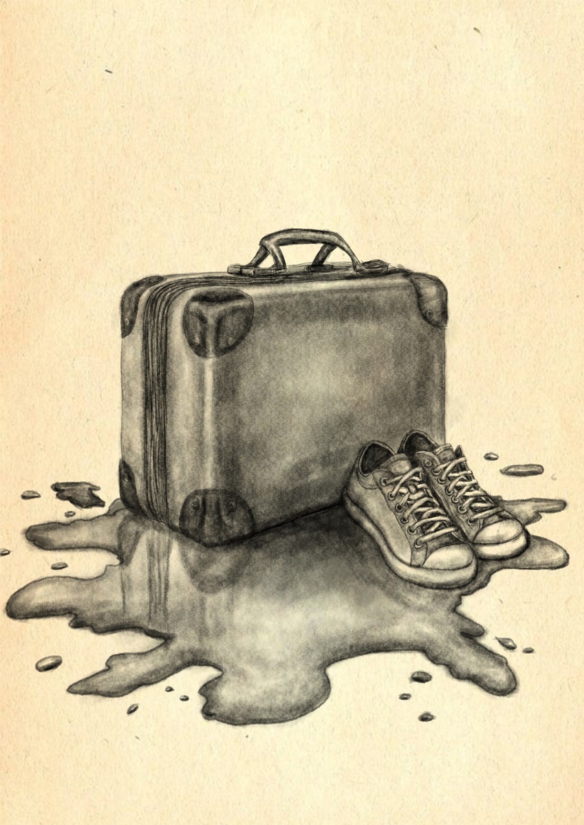 Скетч- иллюстрация к стихотворению «Уральский Питер»: