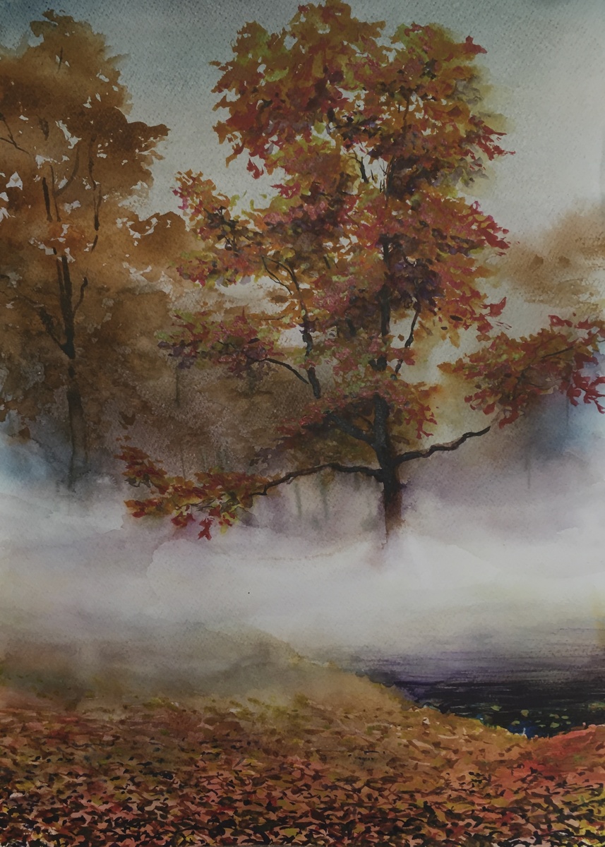 Акварель, А3