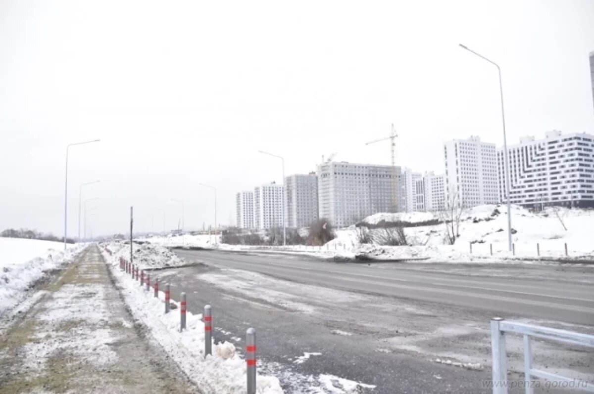    В Пензе на дороге севернее Лугометрии могут сделать площадку для автобусов