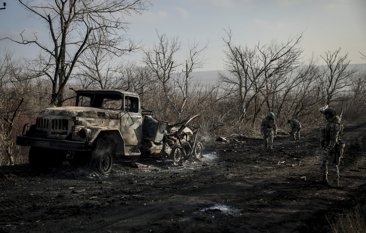 Oleg Petrasiuk/Ukraine's 24th Mechanised Brigade via AP