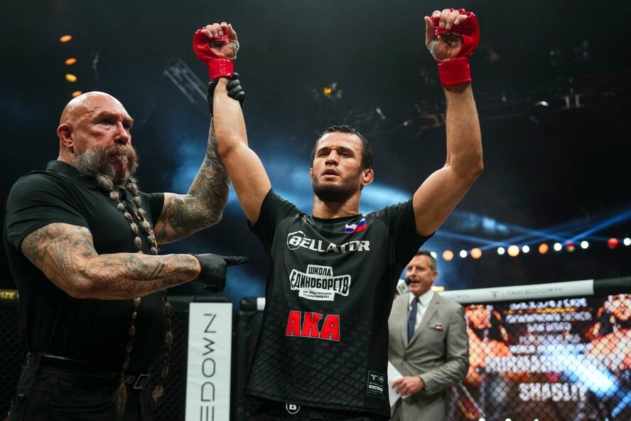 Усман Нурмагомедов после победы