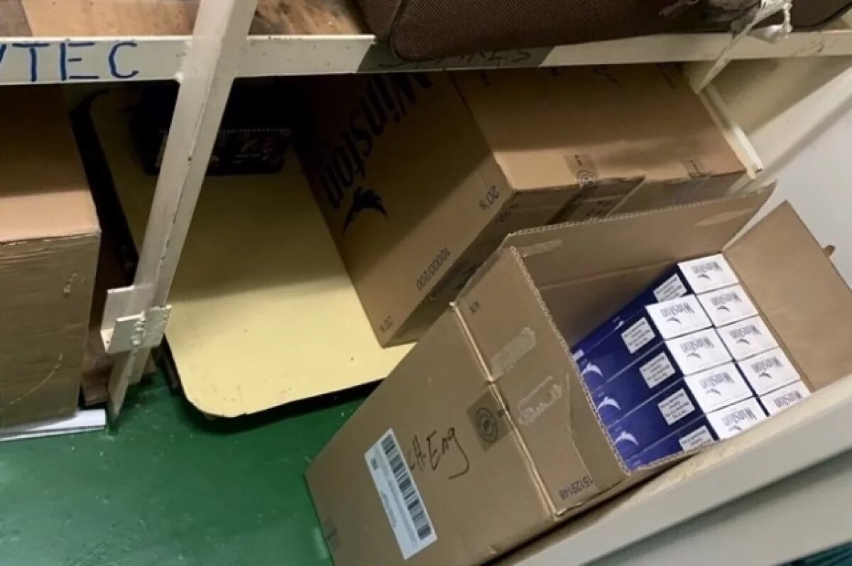    На таможне Новороссийска изъяли крупную контрабанду табачной продукции