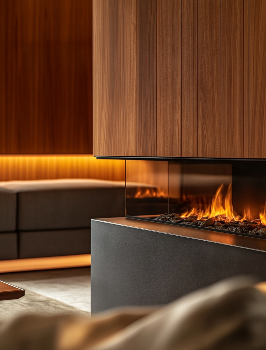    Деревянные облицовки для электрокаминов: как выбрать, установить и ухаживать за стильным интерьером вашего дома Kamin