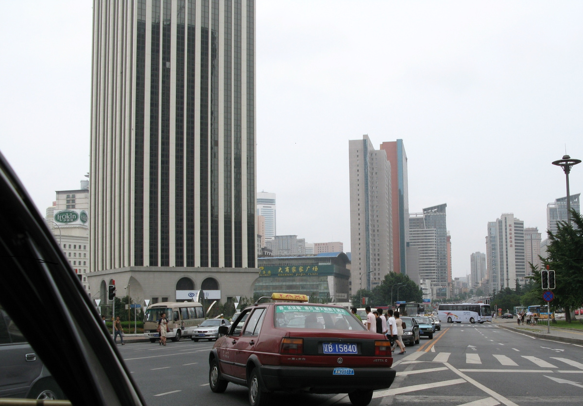 на улицах Даляня