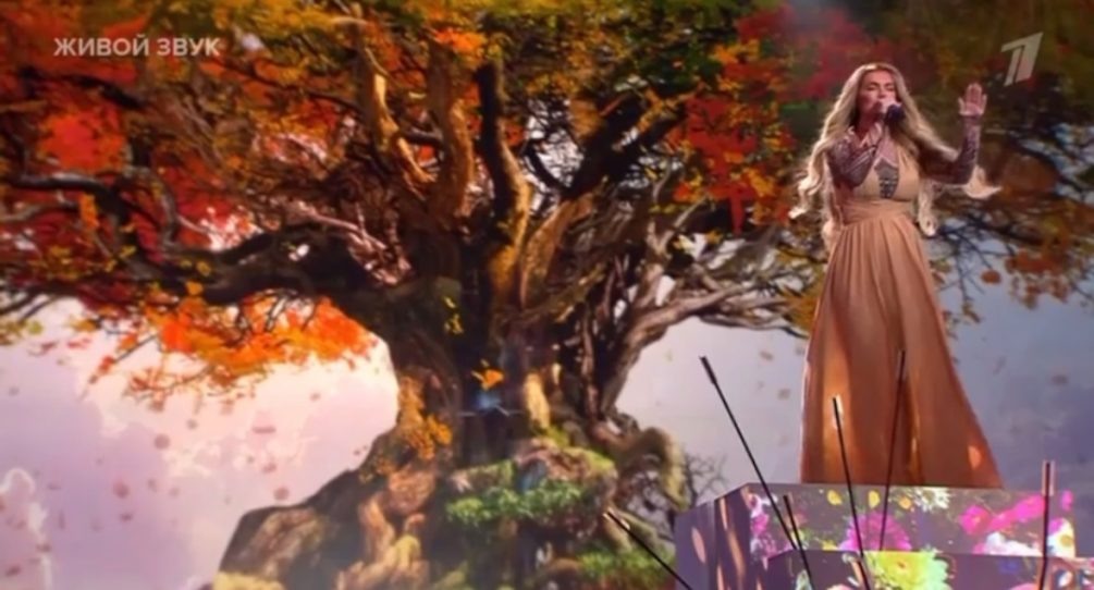   Кадр из шоу «Три аккорда», Первый канал