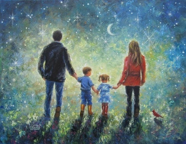 Рисунок из интернета. Семья.