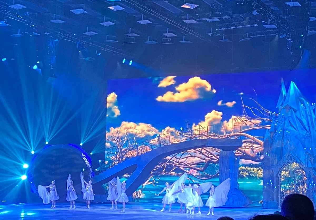 Танец не маленьких лебедей. Лебединое озеро. Ледовое шоу Татьяны Навки. СПб, январь 2025, автор фото Масю