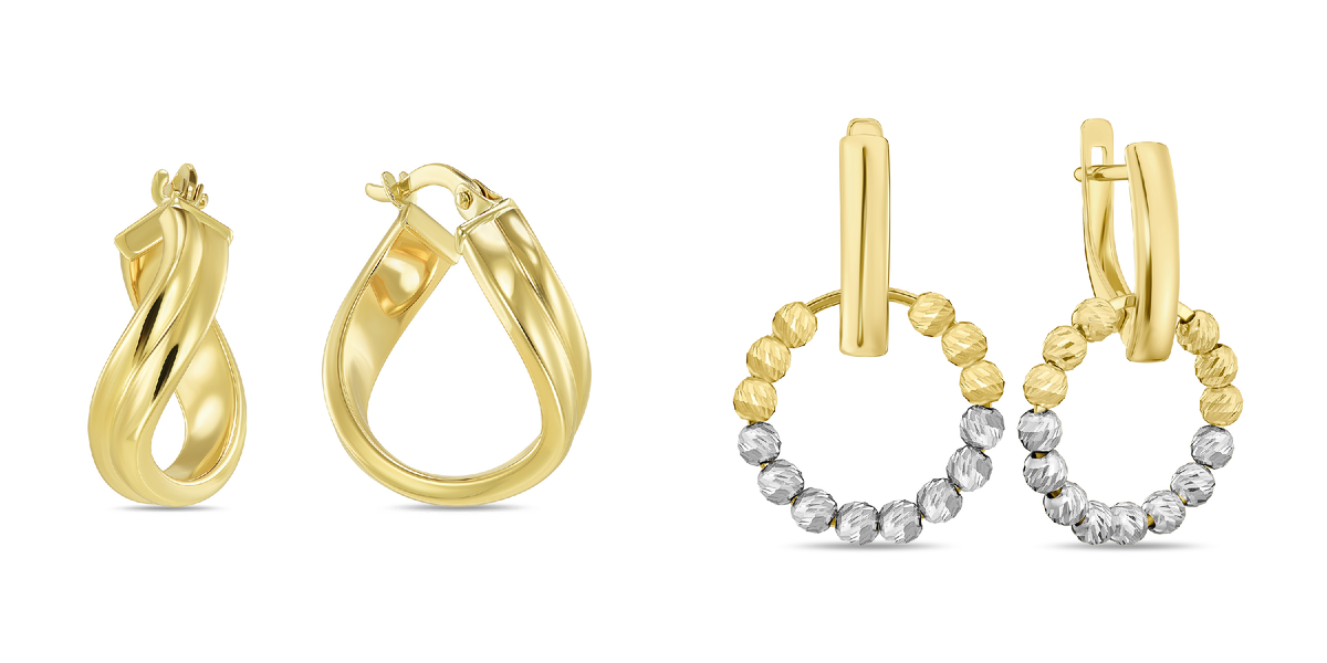 Серьги из коллекции Fashion Gold