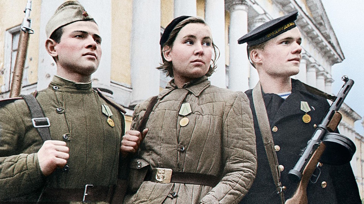 Борис Кудояров, colorized by Julius Jääskeläinen
