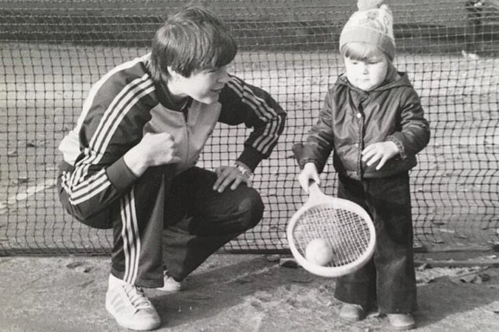 Первым тренером Марата стала мама