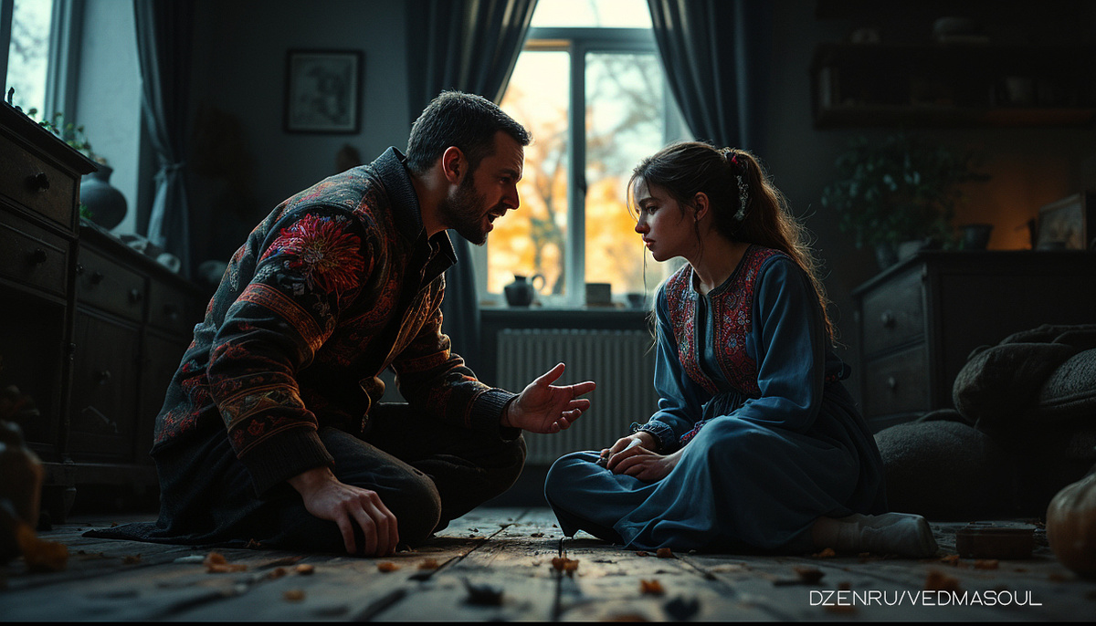 Авторское изображение @vedmasoul. Cгенерировано ИИ. Колдовство, порча в доме