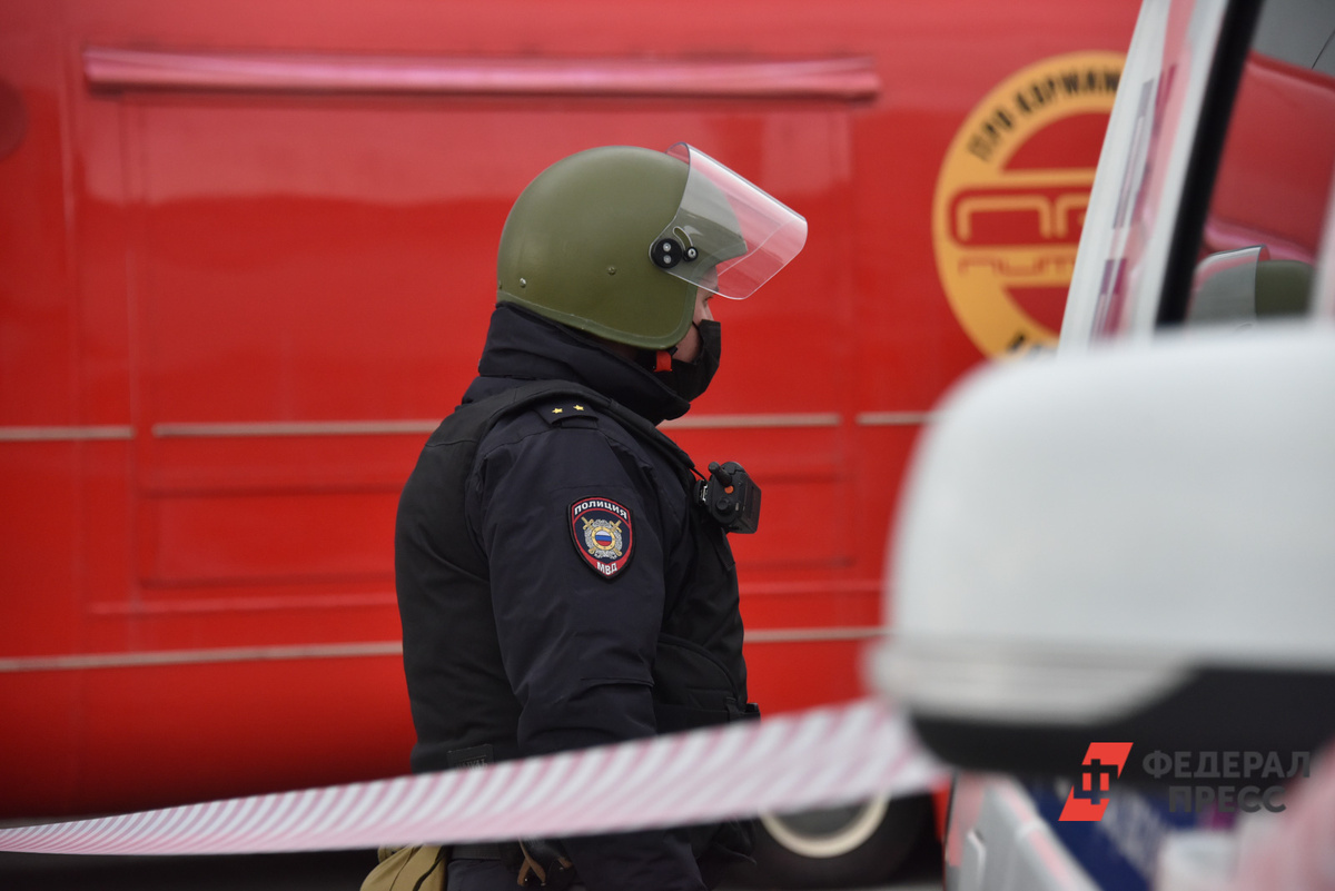 В Перми эвакуировали торговые центры и школу.  Фото: Полина Зиновьева
