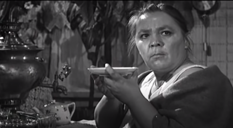 Кадр из фильма "Дело было в Пенькове", 1957.