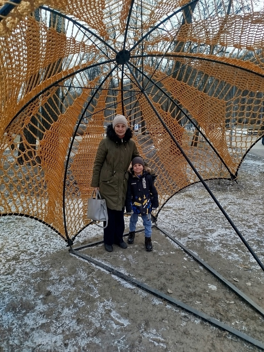 В центральном парке (Динамо)