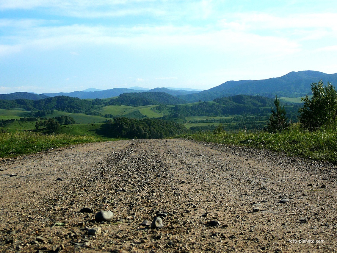 Дорога через Бащелак