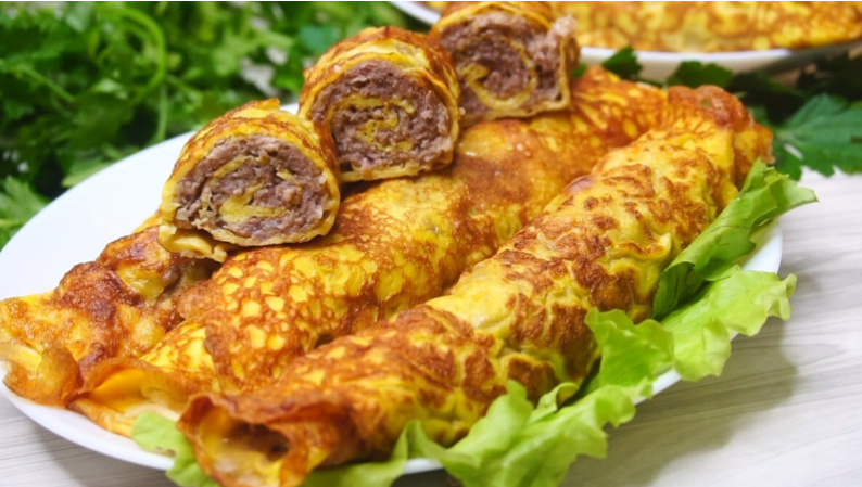 Беру яйца и фарш, 30 минут и завтрак готов. Ленивый Бризоль.