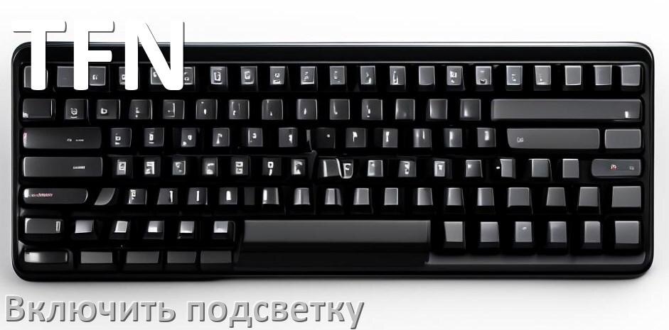 
Как на клавиатуре TFN включить подсветку и настроить или поменять цвет