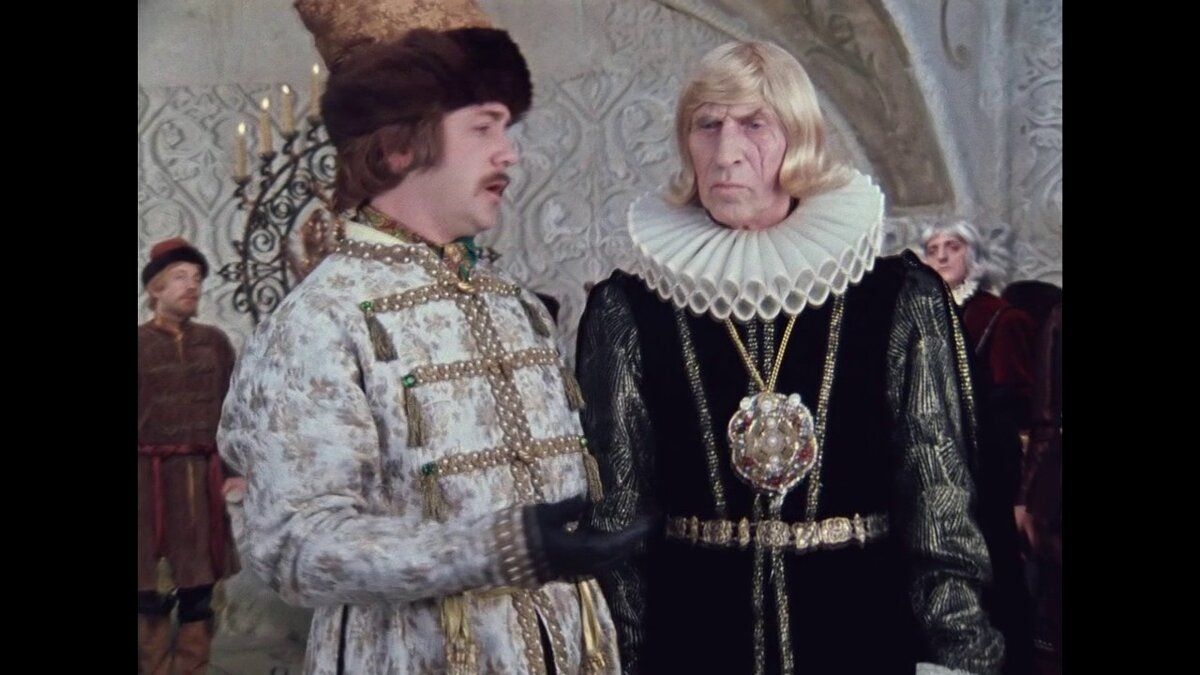 Посол шведский и князь Милославский. Взято с "Яндекс.Картинки".