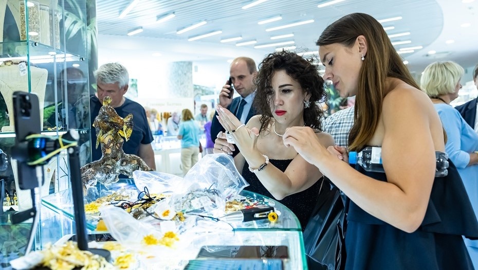    Форум янтарной отрасли AmberForum в Светлогорске, Калининградская область. Автор фото: Калининградский янтарный комбинат