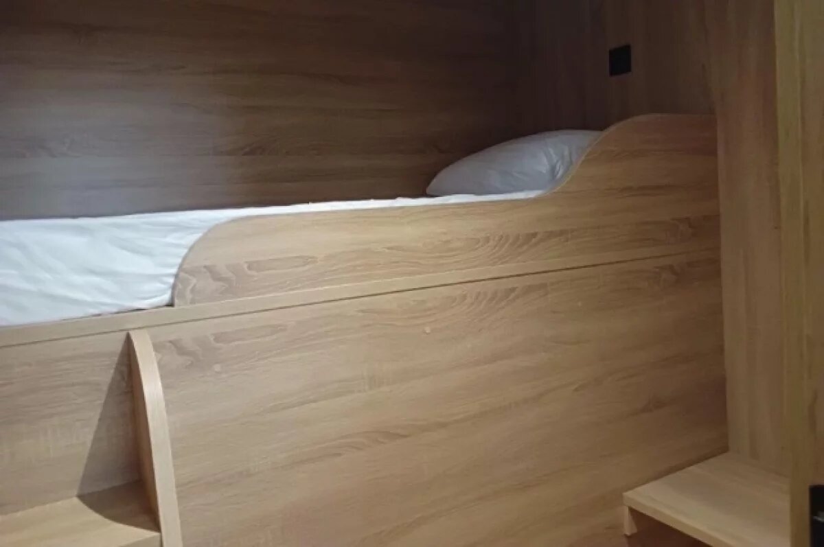    Капсулами для отдыха на ЖД вокзале Уфы воспользовались 4 тыс. человек