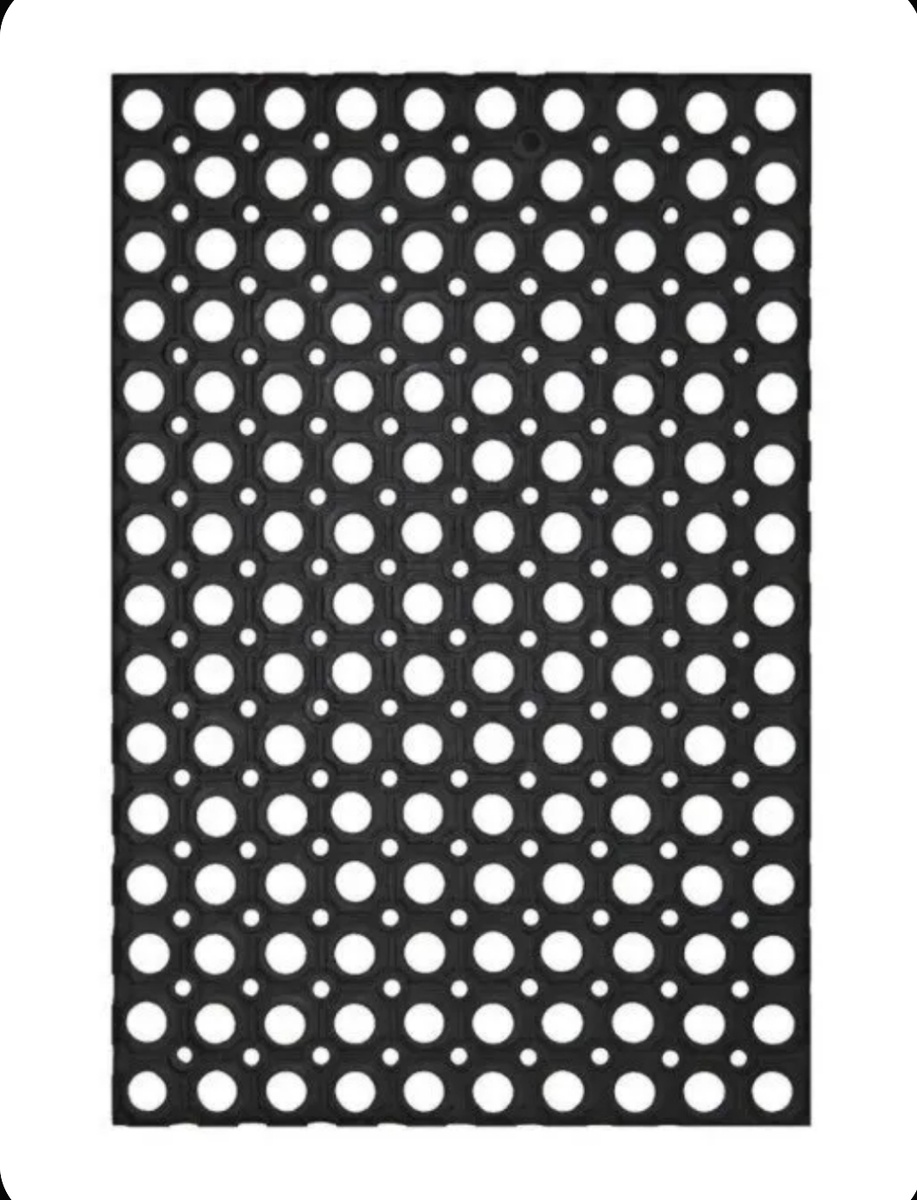 Коврик дверной резиновый 