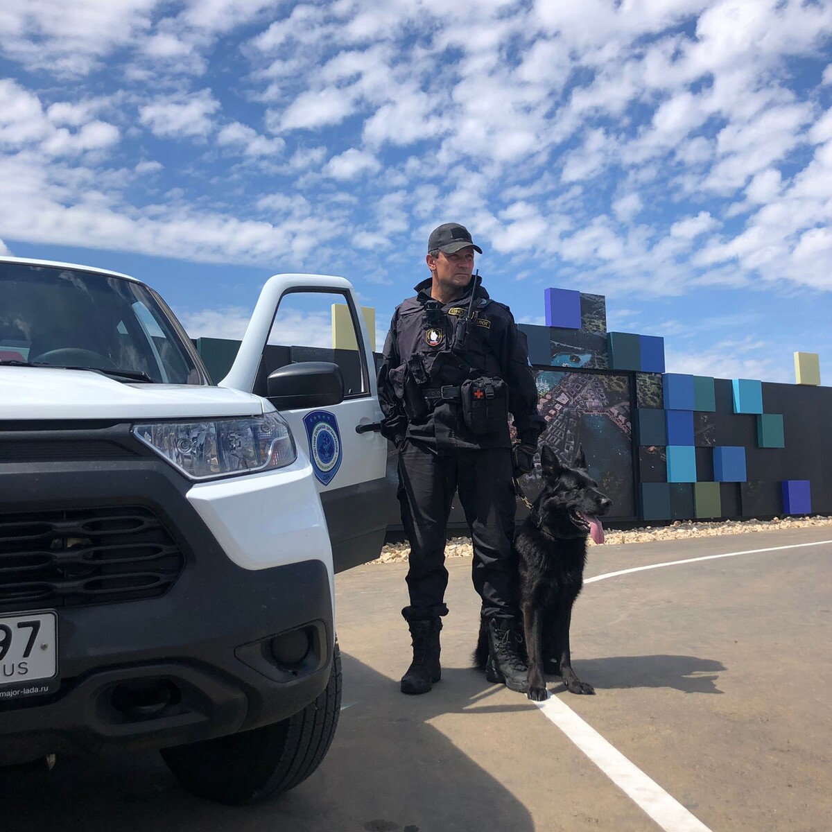 Служебные собаки в охране объектов