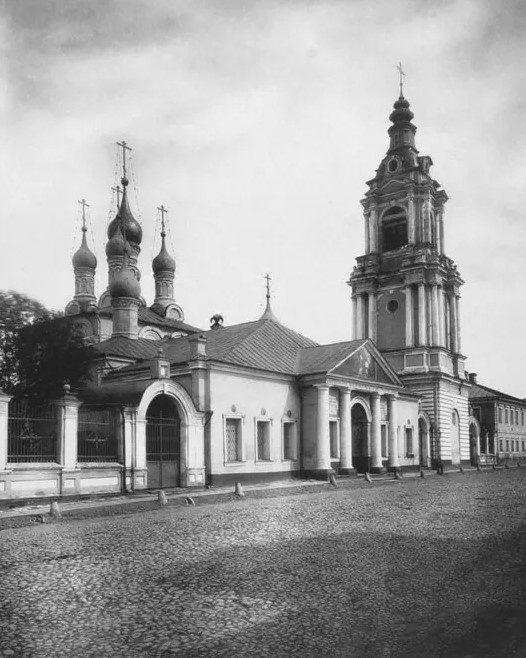 Церковь Иоакима и Анны на Якиманке, 1882 год. Фото: pastvu.com